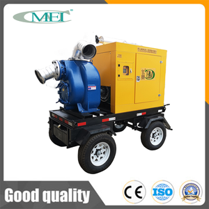 Pompe à moteur diesel à aspiration naturelle à tête haute mobile à deux/quatre roues - Product Image 6