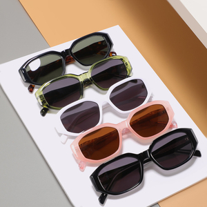 2025 Trending Gafas Moda Tonos Logotipo personalizado TR90 Gafas de sol negras Gafas de Sol de acetato de alta calidad para mujer - Product Image 2