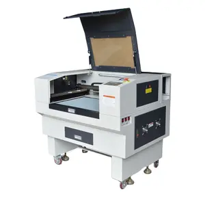 Máquina de gravação a laser de CO2 para carimbo de borracha, 80 W, 6040