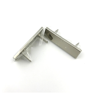 Custom Engraved Metal Brand Logo Plate Tags Bag Accessories Handbag Hardware Metal Crafts Product
