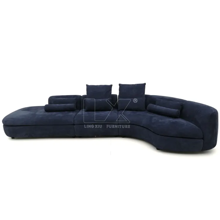 Nordic piccola famiglia full size soggiorno divano in tessuto semplice moderno sala in affitto multi stile divano combinazione