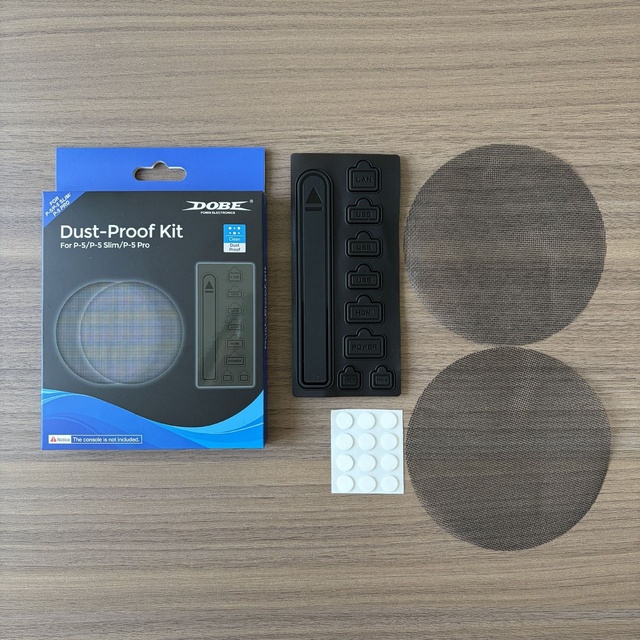 Compatible with P5 Pro Console Dust Plugs, Universal Dust Cover Set for P5 Series Console Disc Drive Version/Digital Version