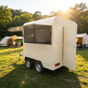 Modern <b>Burger</b> Mobile Horse <b>Box</b> Truck Fully Equipped Ice Cream Cart Multi Functional Food Trailer - Product Image 3