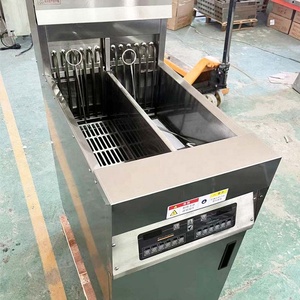 20l Doble Cesta Alta Presión <span class=keywords><strong>Propano</strong></span> 2 Tanque 4 Independiente Sistema Sin Ventless Freidora con Campana - Product Image 4