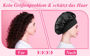 Gorro de Dormir Personalizado de Satén de Seda Multicolor, Reversible, con Trenza, Ajustable, Embalaje Personalizado OEM/ODM - Product Image 6