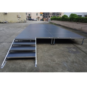 Escenario móvil de aluminio ajustable con sistema de estructura de techo para eventos - Product Image 4