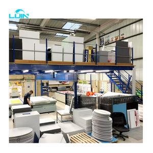 Asma kat ofis Platform rafları depolama kat raf ve raf sistemi - Product Image 4