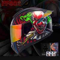 Casque intégral LS2 Original FF802 à double visière, déverrouillage rapide, ABS, avec casque intercom sans fil Bluetooth, emballé, vente en gros d'usine KPA pour