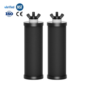 2 gói Carbon khối nước lọc thay thế cho trọng lực nước hệ thống lọc loại bỏ vi khuẩn Florua Clo microplastics - Product Image 1