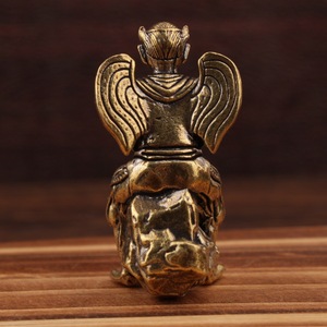 Figura Decorativa de Latón del <span class=keywords><strong>Rey</strong></span> Demonio, Estilo Vintage, Artesanía Creativa para Decoración del Hogar u Oficina, Venta al Por Mayor - Product Image 2