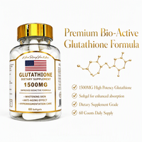 Compléments de santé personnalisés : Gélules puissantes de glutathion et de vitamines pour un blanchiment cutané, absorption améliorée
