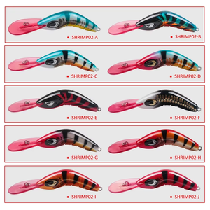 TGD Meilleure Leurre de Pêche Minnow Shrimp 80R, Appât 19g 80mm, Crankbait, Iscas Artificiais Para Pesca, Leurre pour Black-bass, Wobbler, Leurres Durs, <span class=keywords><strong>Crank</strong></span> - Product Image 5