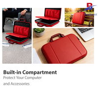 Étui pour ordinateur portable en EVA durable, sac à dos personnalisé pour ordinateur portable pour les voyages en plein air, étui en EVA avec poignée, sac de technologie numérique pour ordinateur portable