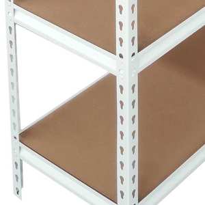 Supports d'empilage en métal sans boulon à faisceau Z réglable de 100 à 200kg Supports de stockage d'entrepôt en MDF à 5 couches Rayonnage en acier léger - Product Image 6