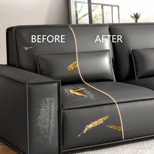 Patch de réparation en cuir auto-adhésif pour canapé, meubles, siège de voiture, autocollant en cuir PU imperméable pour la réparation de la sellerie en DIY - Product Image 6