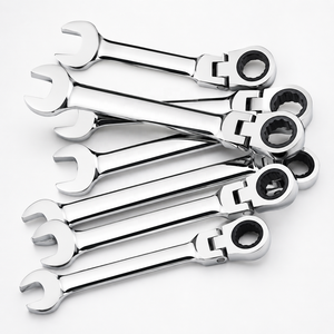 Jeu de clés à douille impériales doubles 8-19 mm, 12 pièces, en acier au chrome-vanadium durable, boîte de rangement, kit d'outils manuels OEM pour bricolage, usage domestique et <span class=keywords><strong>garage</strong></span>, incluant - Product Image 3