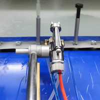 Nouvelle machine de revêtement métallique haute performance pour le revêtement en masse des bouteilles en verre, équipement de peinture, cabines de pulvérisation, ligne de revêtement
