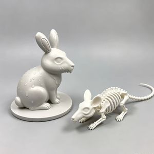 Juguete de Rata Articulada Impresa en 3D, Figura de Animal con Articulaciones Móviles, Impresión FDM Personalizada, Regalo - Product Image 1