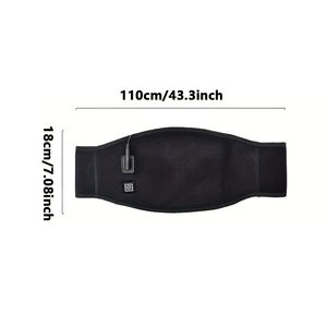 Ceinture chauffante électrique pour le soulagement de la douleur | Soutien lombaire chauffant DC réglable - Product Image 3