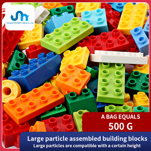 Bloques de construcción de gran tamaño Duploed para niños, 500g, bloques educativos de gran tamaño, bloques de construcción de aprendizaje - Product Image 6