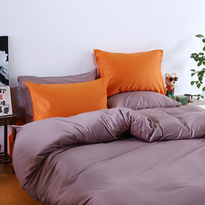 Parure de lit de luxe en coton pour hôtel, ensemble de couette et draps, tailles King et Queen, vente en gros - Product Image 6