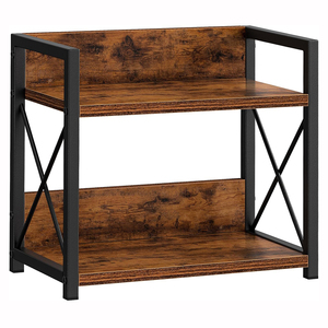 Scaffale da tavolo a 2 strati armadietto da caffè in legno <span class=keywords><strong>per</strong></span> <span class=keywords><strong>cucina</strong></span> condimento bagno smistatore di stoccaggio cosmetico <span class=keywords><strong>per</strong></span> uso domestico - Product Image 1