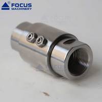 Raccord rotatif hydraulique à faible couple en acier inoxydable FBSP X FBSP 5MPa pour eau, huile et air, idéal pour les systèmes de levage incendie