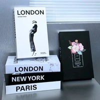 Livres décoratifs en gros pour la décoration de bureau, salle à manger, table basse, faux livres pour la décoration intérieure