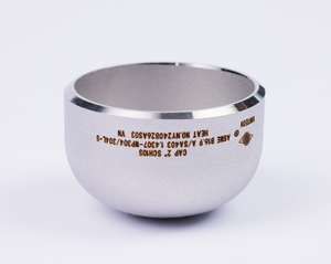 Capuchon de tuyau en acier inoxydable de haute qualité, surface lisse, ASME B16.9 A SA403, sans soudure, soudé, vente en gros - Product Image 3