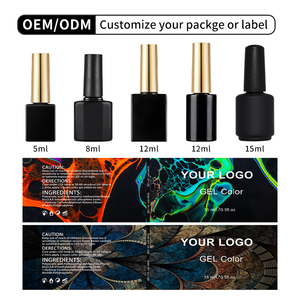 OEM Personnalisable UV Gel Vernis À Ongles Inodore Base <span class=keywords><strong>Top</strong></span> <span class=keywords><strong>Coat</strong></span> avec Brillant Caoutchouc Vernis Marque Privée UV Gel Shine Polish-1kg Bouteille - Product Image 5