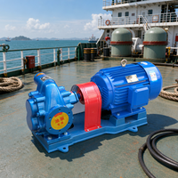 KCB 300 Selbstansaugende Zahnradölpumpe 300 LPM 5,5 KW Kohlenstoffstahl-Zahnradölpumpe zur Schmierung und Ölförderung 960 U/min mit Motor