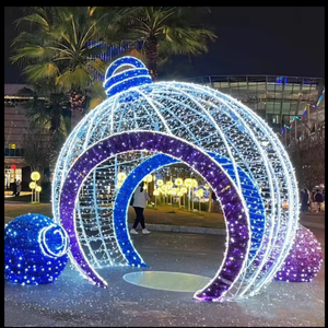 Boule lumineuse magique en cristal LED pour Noël, Nouvel An, lumière LED pour extérieur - Product Image 6