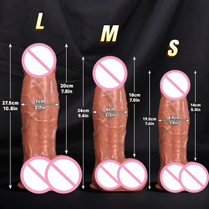 Juguete Sexual para Adultos con Ventosa, Realista, de Silicona, Sensación Realista, Suave, para Entrenamiento Vaginal y Anal, para Mujeres, Estimulación Vaginal y Anal - Product Image 4