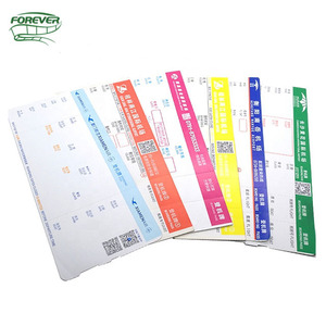 Billets d'avion personnalisés en papier de haute qualité et à prix abordable - Product Image 3