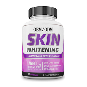 OEM 피부 미백 캡슐 글루타티온 콜라겐 비타민 C 36600mg 성인 노화 방지 미용 항산화 임산부를위한 것이 아닙니다 - Product Image 1