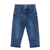 Pantalon en Jean Direct Usine pour Garçons de 2 à 10 Ans, Denim Droit Délavé