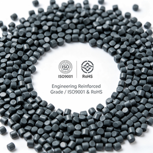 Gránulos de <span class=keywords><strong>PA66</strong></span>+25%<span class=keywords><strong>GF</strong></span> de Ingeniería, Grado de Moldeo por Inyección de Alta Resistencia para Sillas Ergonómicas y Sillas de Juego, Suministro Directo - Product Image 4