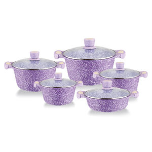 Ensemble de casseroles Spot Cookware, vente chaude sur <span class=keywords><strong>TikTok</strong></span> 2022, ensemble de cuisine ménager, ensemble de fondue, casserole antiadhésive 10 pièces DIA - Product Image 2