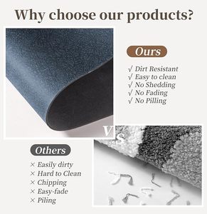 <span class=keywords><strong>Tapis</strong></span> <span class=keywords><strong>de</strong></span> salle <span class=keywords><strong>de</strong></span> bain <span class=keywords><strong>de</strong></span> luxe personnalisé Skymoving en diatomite, antidérapant, pour <span class=keywords><strong>spa</strong></span> et douche, lot <span class=keywords><strong>de</strong></span> 2, <span class=keywords><strong>tapis</strong></span> <span class=keywords><strong>de</strong></span> bain doux en PU - Product Image 5