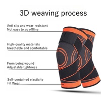 Genouillère de Compression Anti-Glisse et Respirante pour le Soulagement de la Douleur