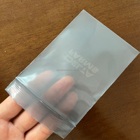 Petits sacs refermables transparents en LDPE avec fermeture éclair pour bijoux, perles, échantillons cosmétiques, supermarché, voyage, pièces détachées portables