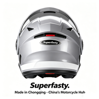 Nouveau Casque de Moto Modulaire ABS Super Rapide de Haute Qualité et Durable avec Double Visière Relevable pour Scooter Toutes Saisons Vente en Gros OEM