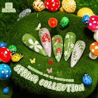 Collection de vernis à ongles en gel printemps-été 300 couleurs, sans HEMA/TPO/HPMA/TMPTA, gel UV professionnel pour salon, art des ongles tropical