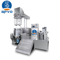 Homogénéisateur-mélangeur sous vide APVO haute productivité pour la fabrication de beurres corporels, crèmes faciales, produits chimiques et plastiques cosmétiques