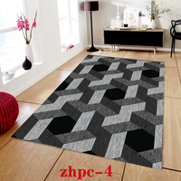 Luxury Living Room Carpets and Rugs Anti slip Backing Gold Diamond Velvet Rugs Living Room Large Carpet