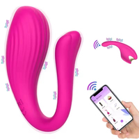 2025 Neue App-Fernbedienung Delfin-Unterwäsche Tragbarer Anal-Klitoris-Stimulator G-Punkt-Massage Doppel-Vibrator für Paare