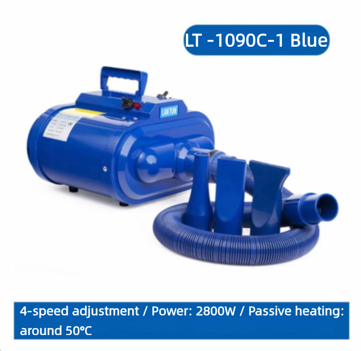 Blue 1090c-1-2800w-four speed