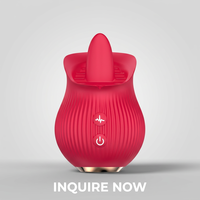 Vibrateur rose en forme de langue, stimulateur clitoridien, 12 fréquences, étanche, rechargeable par USB, jouet sexuel, masseur pour femmes, CE RoHS