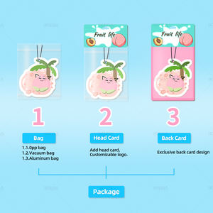 กระดาษหอมปรับอากาศแบบกำหนดเองของแบรนด์ พร้อมกลิ่นหอมหลากหลาย - Product Image 6