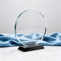 Trophée en cristal de verre optique personnalisé pour événements sportifs, souvenirs, réunions annuelles, plaque de récompense en verre, trophée en cristal